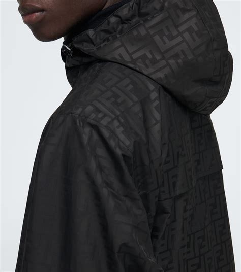 fendi windbreaker men|Fendi windbreaker jacket black.